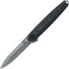 FOX Pacifico Linerlock Folding Knife Damasteel CF Black Camo