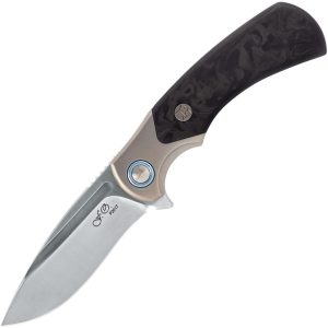 Fox 40th Anniversary Framelock M390 Carbon Fiber Folding Knife