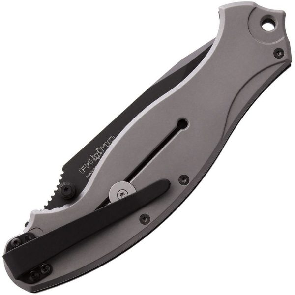 Fox Havoc Framelock Drop Point - Black G10