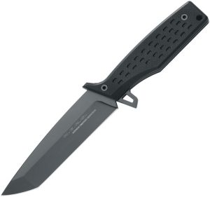 Fox N.E.R.O. Fixed Blade Knife 6" N690 Tanto Black G10