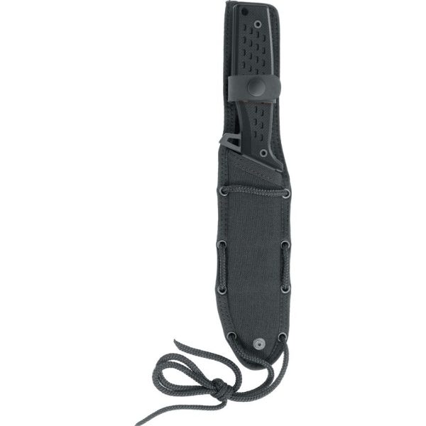 Fox N.E.R.O. Fixed Blade Knife 6" N690 Tanto Black G10