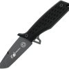 Fox N.E.R.O. Fixed Blade Tanto - Black DLC