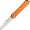 FOXVP130OR.jpg Fox Vulpis Folding Knife Orange Handle N690 Blade
