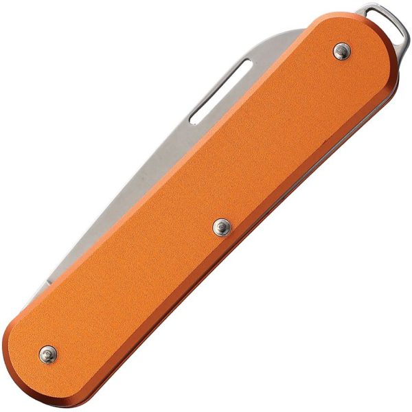 FOXVP130OR_add_01.jpg Fox Vulpis Folding Knife Orange Handle N690 Blade