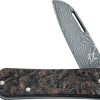 FOX Vulpis Folder Damascus Carbon Fiber Limited Edition Knife