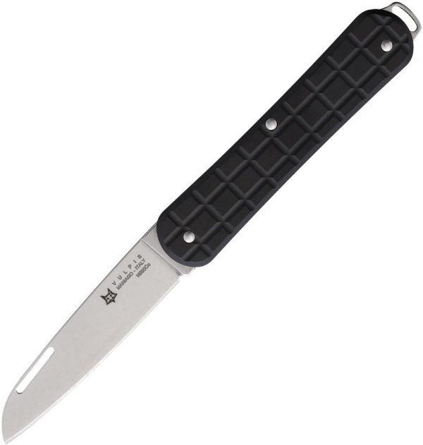 FOX Vulpis Folder Black Grenade N690 Folding Knife 2.13"