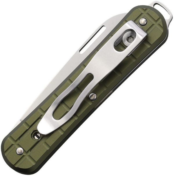 FOX Vulpis Folder Military Green Grenade Aluminum