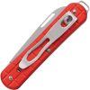 FOX Vulpis Folder Red Grenade N690 Stainless Folding Knife