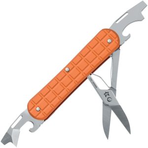 FOXVPGPW130F3OR.jpg FOX Vulpis Orange Folding Knife Multi Tool EDC 4.25"