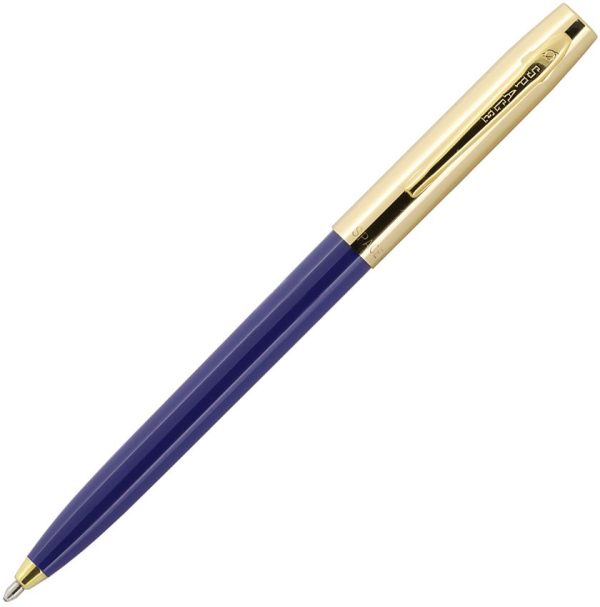 FP000818.jpg Fisher Space Pen Apollo Blue Brass Cap