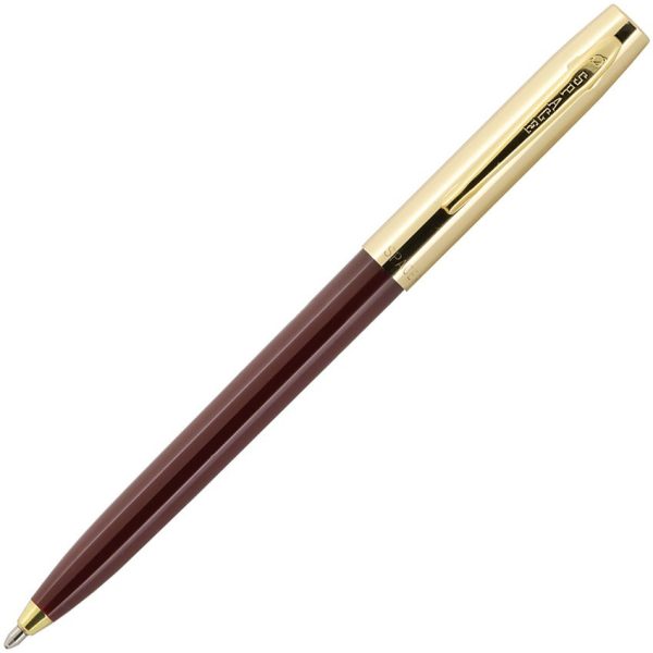 FP000832.jpg Fisher Space Pen Apollo Burgundy Brass Cap