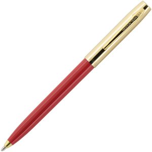 Fisher Space Pen Apollo Red Brass Cap