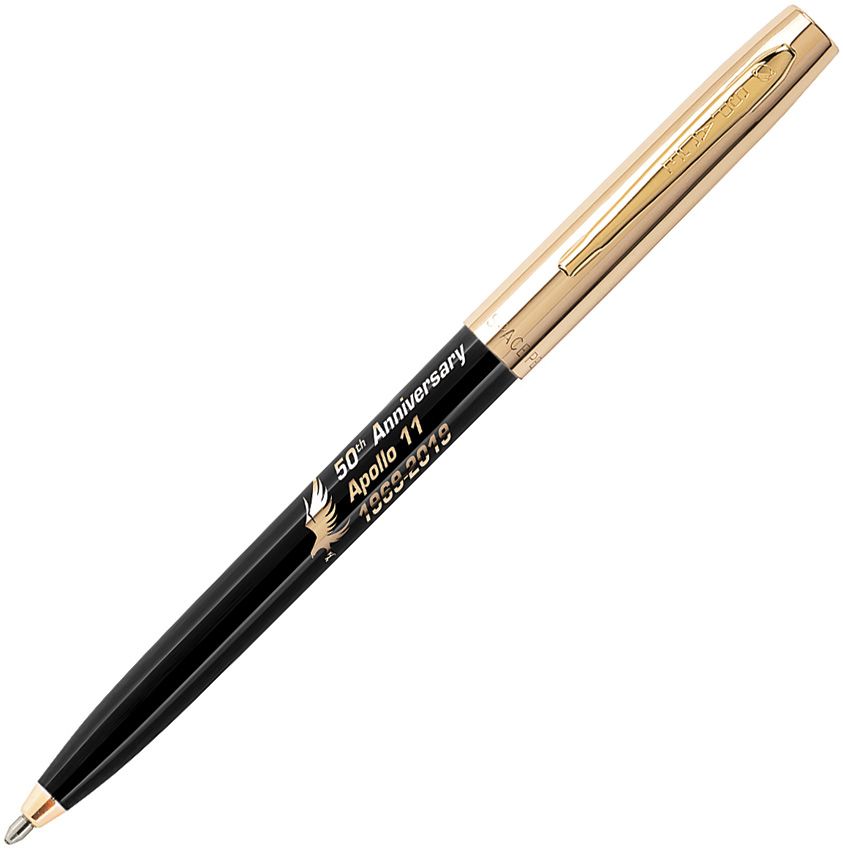 Fisher Space Pen Apollo 11 Cap-O-Matic Black Ink Pen