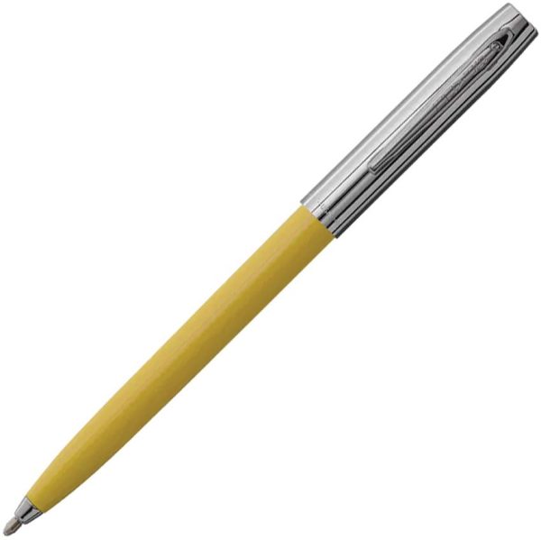 FP00112.jpg Fisher Cap-O-Matic Space Pen Yellow Chrome