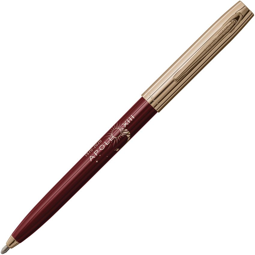 Fisher Space Pen Apollo 11 Cap-O-Matic Pen, Burgundy Barrel