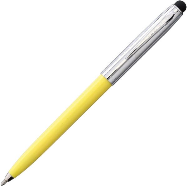 Fisher Space Pen and Stylus Yellow Chrome Cap
