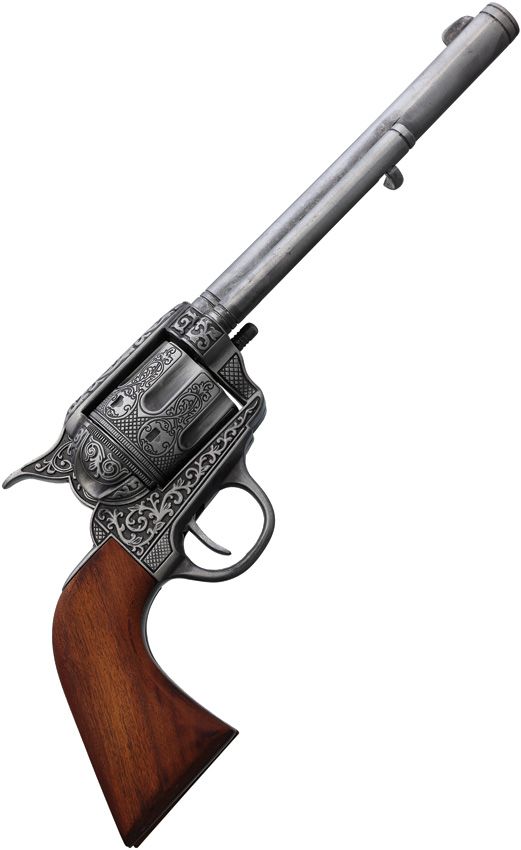 FP10202.jpg Replicart Peacemaker Revolver Replica 12.5" Antique Finish