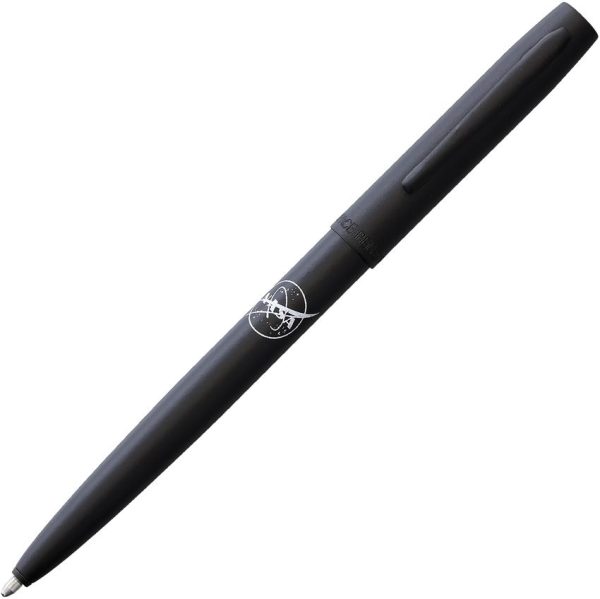 Fisher Space Pen Cap-O-Matic Matte Black NASA Logo