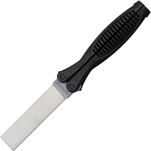 Lansky FP-2860 Folding Diamond Paddle Medium/Fine - Black/Gray