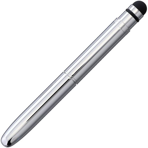 Fisher Space Pen Chrome Bullet Grip Pen with Stylus Tip