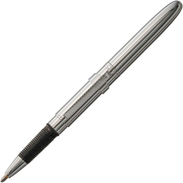 FP631005.jpg Fisher Space Pen Bullet Chrome Grip Tactical Pen USA Made