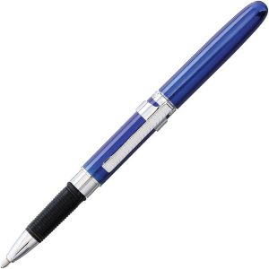 Fisher Space Pen Bullet Grip Blue Tactical Pen Writes Upside Down