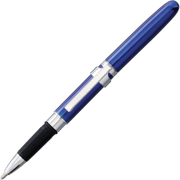 Fisher Space Pen Bullet Grip Blue Tactical Pen Clip