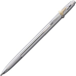 FP831153.jpg Fisher Space Pen Shuttle Chrome Tactical Pen Writes Upside Down