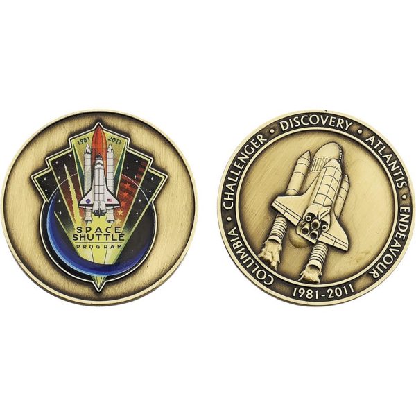 Fisher Space Pen Shuttle Chrome Gold Tactical Pen Writes Upside Down