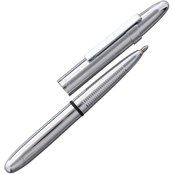 Fisher Bullet Space Pen Chrome Pocket Clip
