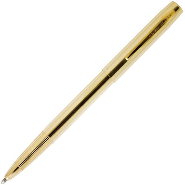 Fisher Cap-O-Matic Space Pen Gold 5.25in