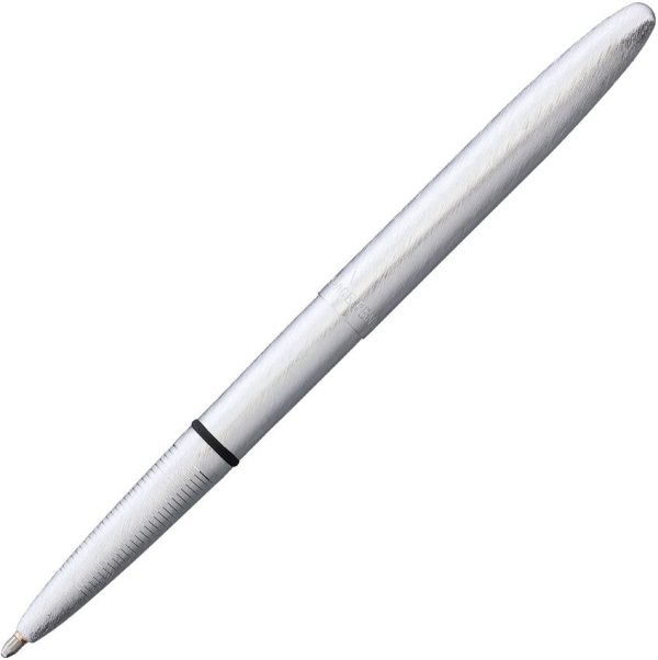 Fisher Space Pen Bullet Brushed Chrome - 3.75 inches