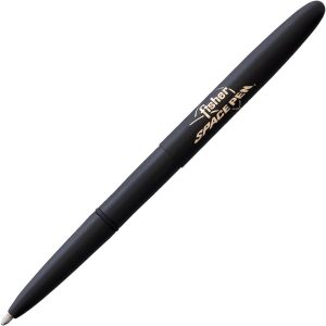 Fisher Space Pen Bullet Logo Matte Black
