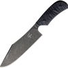Fred Perrin Le Bowie Fixed Blade Knife 6" 440C Stainless Black