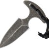Fred Perrin Push Dagger 440C Black Stonewash