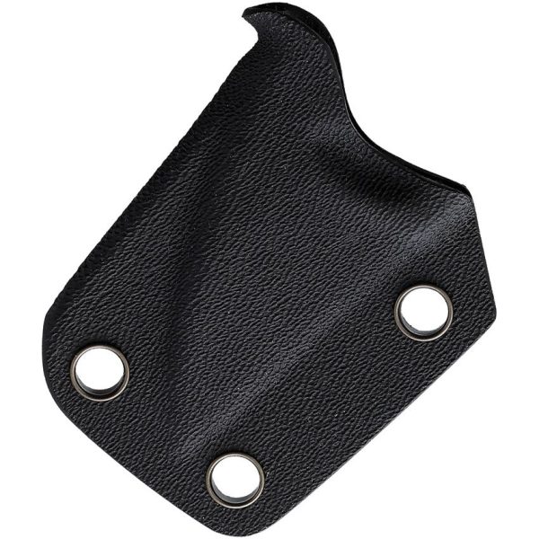 Fred Perrin Shorty Neck Knife Black 440C Fixed Blade