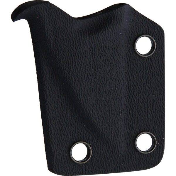 Fred Perrin Shorty Neck Knife 440C Fixed Blade Black G10