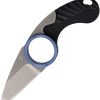 Fred Perrin La Griffe Folder Tanto 440C Blue Folding Knife