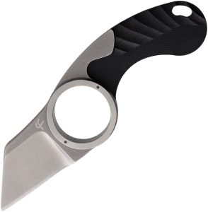 Fred Perrin La Griffe Folder Shark 440C Black G10 Folding Knife