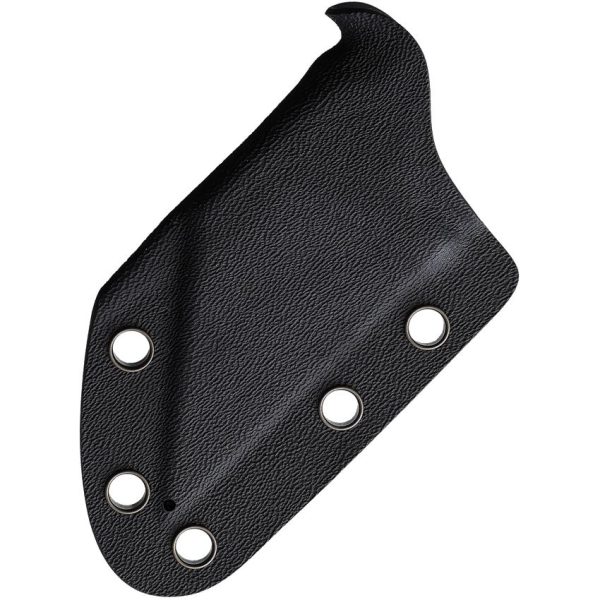 Max Knives Confusion Titanium Neck Knife Fixed Blade Black