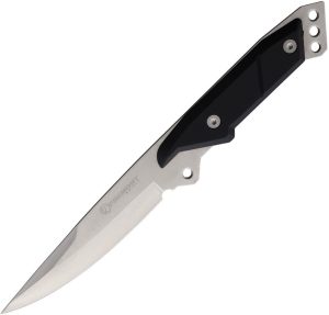 Fremont Fontenelle 4.5" Fixed Blade Knife 3Cr13 Black ABS