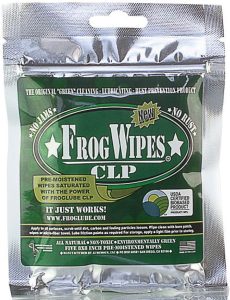 FrogLube Treated Wipes 5 Pack Portable