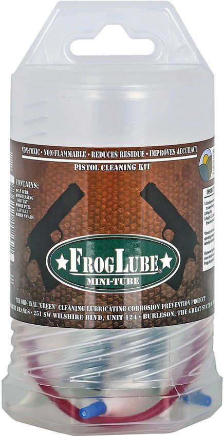 FrogLube Mini-Tube Pistol Cleaning Kit - Portable
