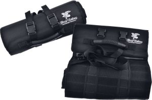 FROLL602.jpg Frost Cutlery 60pc Knife Roll Black Nylon Folding Knife Storage