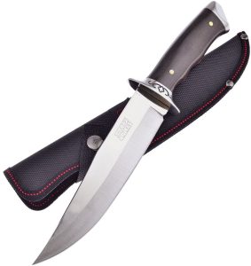 Frost Cutlery Bowie Walnut Wood Fixed Blade - 7 inch