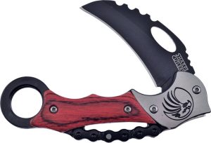 Frost Cutlery Slip Joint Pakkawood Finger Ring