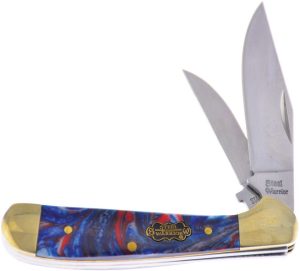 Frost Cutlery Copperhead Lockback Patriotic America