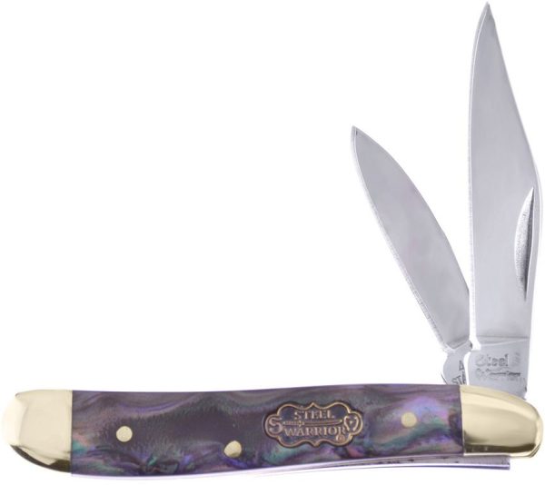 Frost Cutlery Peanut Faux Abalone Synthetic Handle