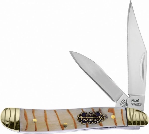 Frost Cutlery Peanut Tiger Stripe Bone