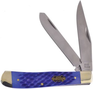 Frost Cutlery Trapper Blue Pick Bone Folding Knife